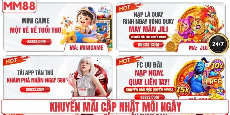 Khuyến mãi cập nhật mỗi ngày